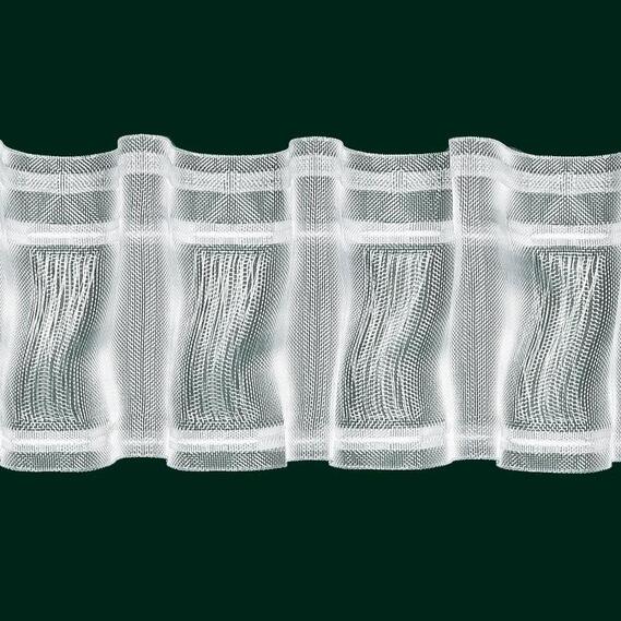 Тесьма для штор Волна с петлями 1:2, 10 см, фото 1 Тесьма для штор Волна с петлями 1:2, 10 см, фото 1