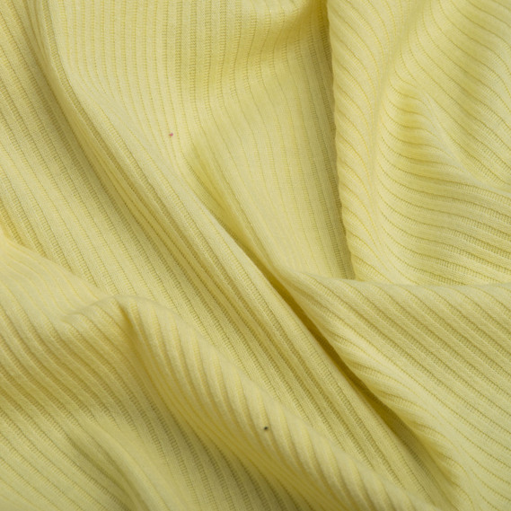 Тканина трикотаж віскоза Смуга 1331 лимон, фото 2 Тканина трикотаж віскоза Смуга 1331 лимон, фото 2
