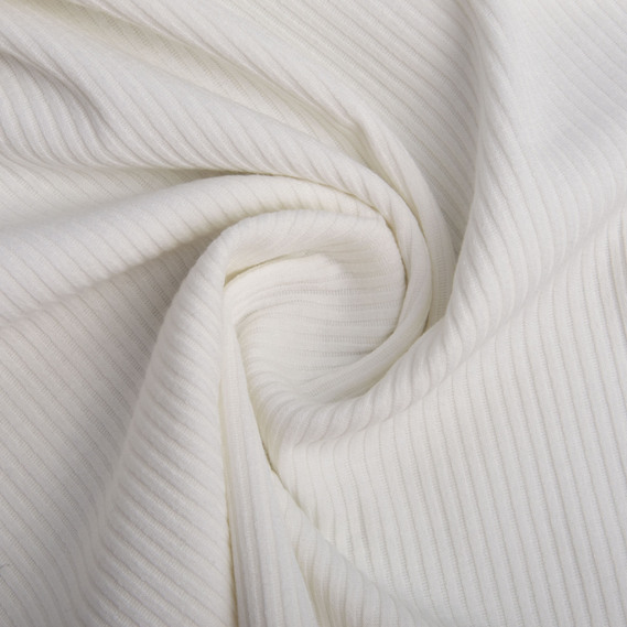 Тканина трикотаж віскоза Смуга 1003 молоко, фото 1 Тканина трикотаж віскоза Смуга 1003 молоко, фото 1