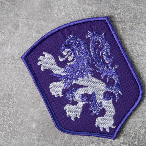 Шеврон на липучке Лев Дивизионщик 8х10,7 см, фото 2 Шеврон на липучке Лев Дивизионщик 8х10,7 см, фото 2