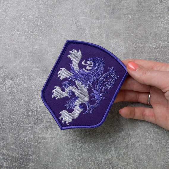 Шеврон на липучке Лев Дивизионщик 8х10,7 см, фото 3 Шеврон на липучке Лев Дивизионщик 8х10,7 см, фото 3