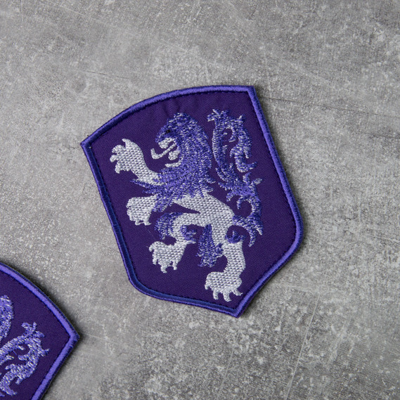 Шеврон на липучке Лев Дивизионщик 8х10,7 см, фото 4 Шеврон на липучке Лев Дивизионщик 8х10,7 см, фото 4