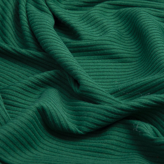 Ткань трикотаж вискоза Полосочка 1525 смарагд, фото 2