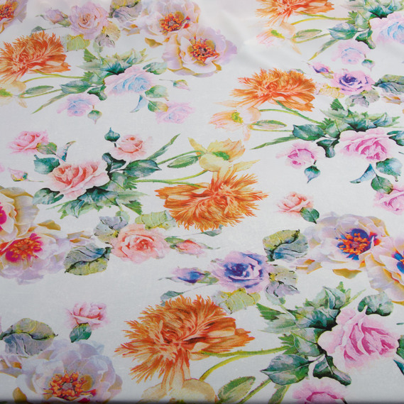 Ткань плательная Super Soft роуз молоко, фото 4