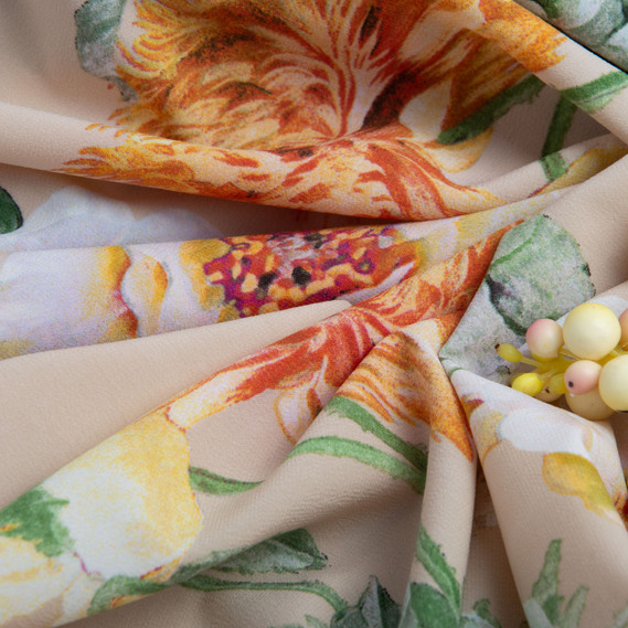 Dress fabric Super Soft роуз беж, фото 4