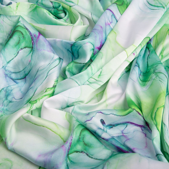 Fabric satin silk satin Armani мариво салат, фото 2 Fabric satin silk satin Armani мариво салат, фото 2