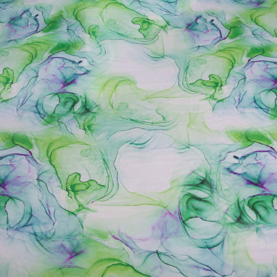 Fabric satin silk satin Armani мариво салат, фото 3