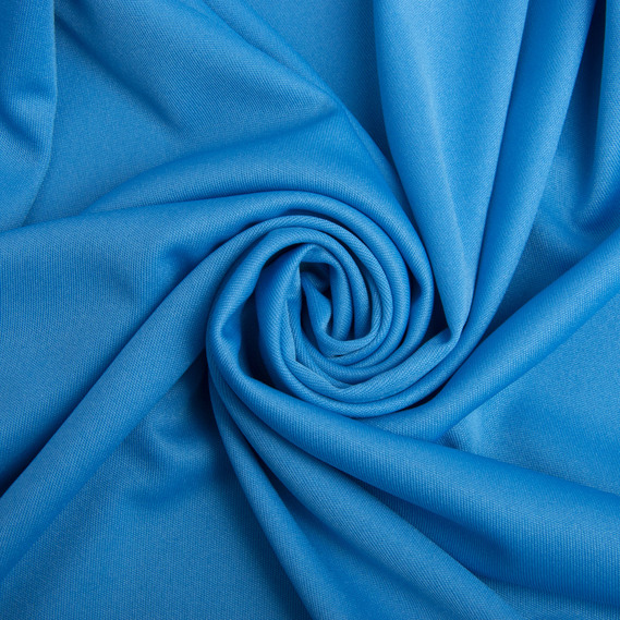 Ткань подкладочная трикотажная лазурь, фото 1