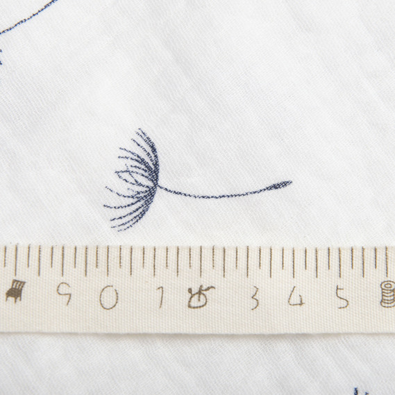 Two-Layer Cotton Muslin Fabric for Summer Clothing and Home Textiles двошарова кульбаба, фото 4