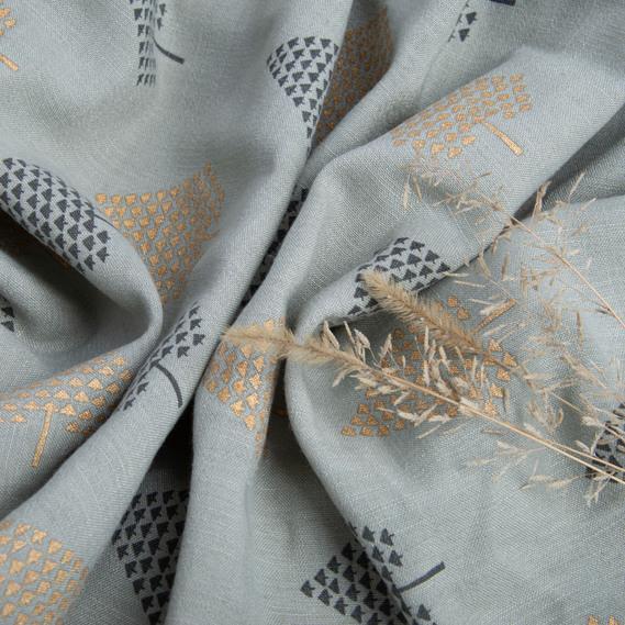 Coated suit fabric for linen дерева полин, фото 3