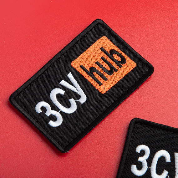Шеврон нашивка на липучці вишитий патч 5х9,5 см Hub ЗСУ, фото 4