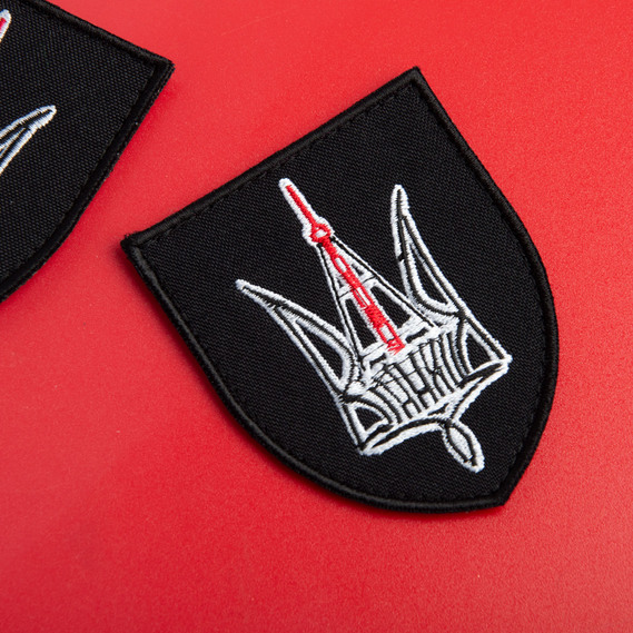 Шеврон на липучці Вінниця 6,7х8,2 см, фото 3