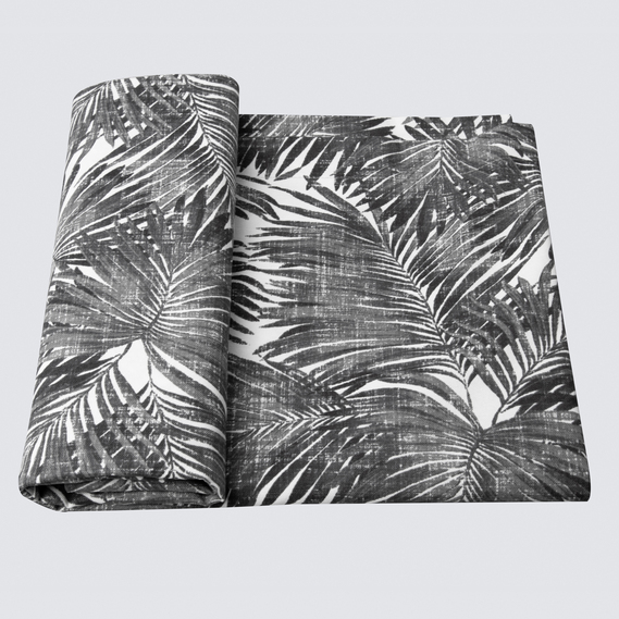 Скатертина з водовідштовхувальним просоченням IDEIA 140х170 см бавовна папороть чорна, фото 6 Скатертина з водовідштовхувальним просоченням IDEIA 140х170 см бавовна папороть чорна, фото 6