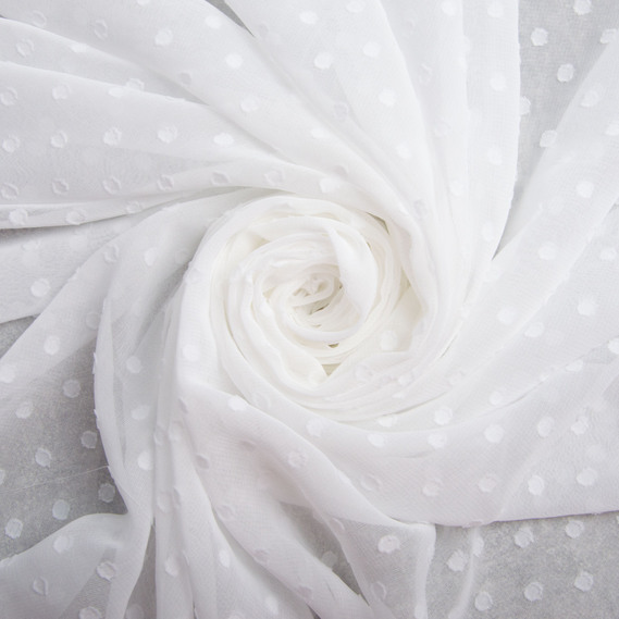 Chiffon crepe fabric 150 cm lightweight, airy, matte, for dresses, skirts, blouses, children’s clothing біла, фото 1 Chiffon crepe fabric 150 cm lightweight, airy, matte, for dresses, skirts, blouses, children’s clothing біла, фото 1