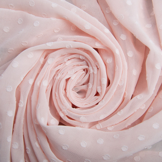 Chiffon crepe fabric 150 cm lightweight, airy, matte, for dresses, skirts, blouses, children’s clothing св/персик, фото 1 Chiffon crepe fabric 150 cm lightweight, airy, matte, for dresses, skirts, blouses, children’s clothing св/персик, фото 1