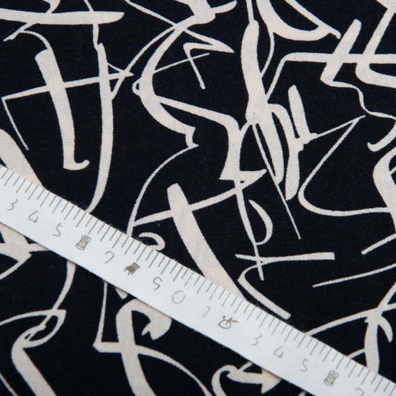 Ткань плательная креп Американский розчерк шоколад, фото 4