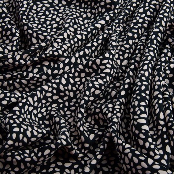 Тканина плательна штапель віскоза, платтяна тканина натуральна, для блузок, суконь, спідниць крихта, фото 2 Тканина плательна штапель віскоза, платтяна тканина натуральна, для блузок, суконь, спідниць крихта, фото 2