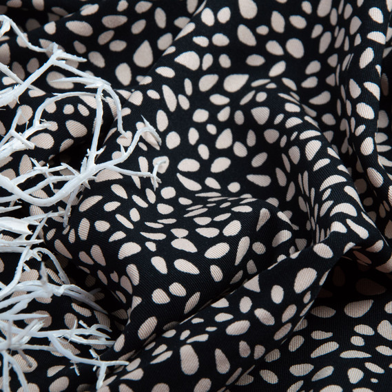 Тканина плательна штапель віскоза, платтяна тканина натуральна, для блузок, суконь, спідниць крихта, фото 3 Тканина плательна штапель віскоза, платтяна тканина натуральна, для блузок, суконь, спідниць крихта, фото 3