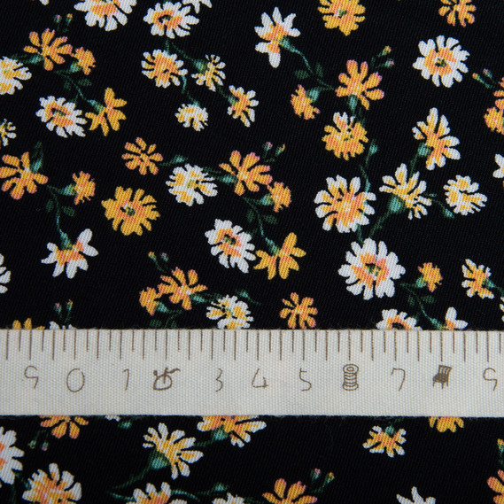 Ткань плательная штапель вискоза, плательная ткань натуральная, для блузок, платьев, юбок галявина, фото 4