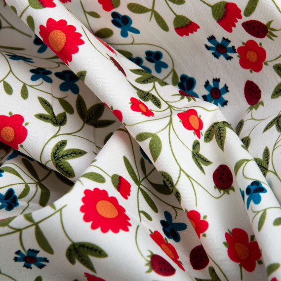 Suit fabric cotton барвінок блакитний, фото 2