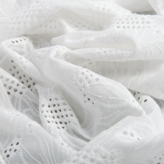 Тканина батист прошва натуральна бавовна 130 см, 120 гр/м2, для сорочок, суконь, дитячого одягу, легка, дихаюча соняшник молоко, фото 2