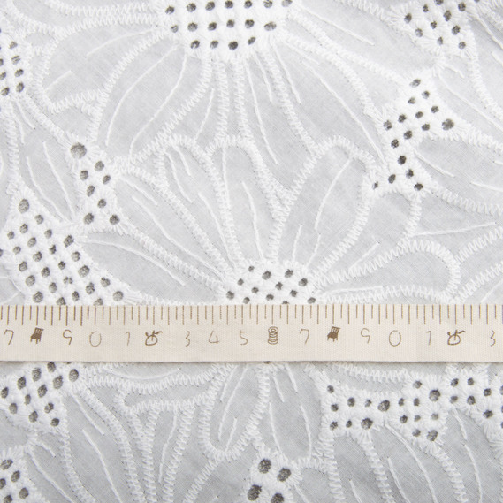 Тканина батист прошва натуральна бавовна 130 см, 120 гр/м2, для сорочок, суконь, дитячого одягу, легка, дихаюча соняшник молоко, фото 4