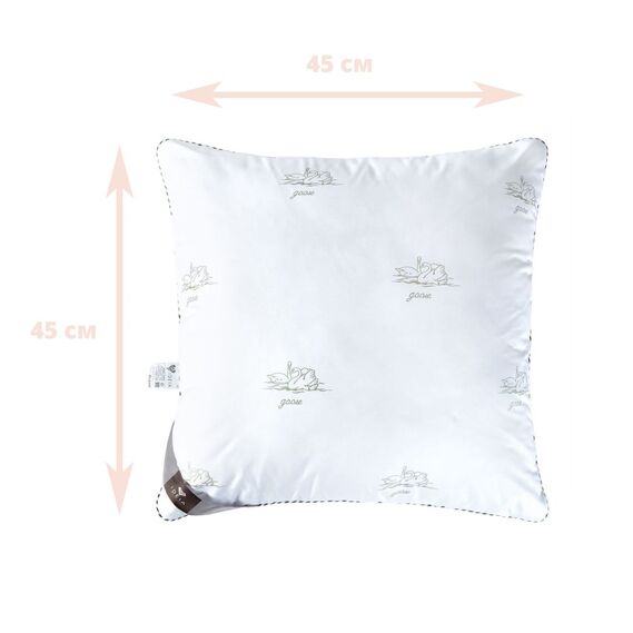 Подушка Super Soft Classic ТМ IDEIA аналог лебяжьего пуха 45*45 см, фото 4 Подушка Super Soft Classic ТМ IDEIA аналог лебяжьего пуха 45*45 см, фото 4