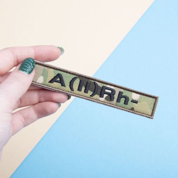 Velcro chevron Blood type second minus 2х12 см
, фото 4 Velcro chevron Blood type second minus 2х12 см
, фото 4