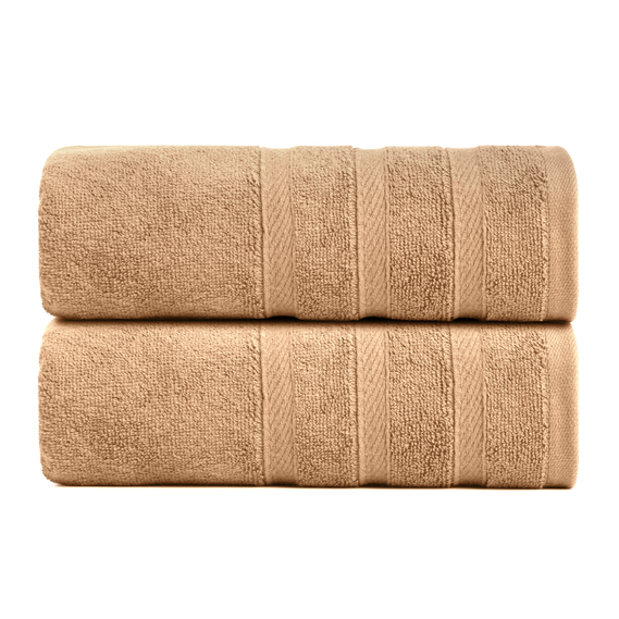 Рушник махровий Косичка 50х100 см беж, фото 1