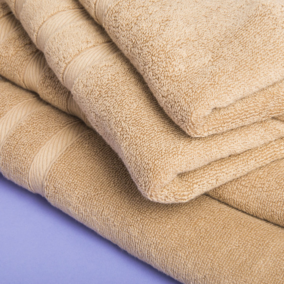 Terry towel napkin 70x140 Pigtail беж, фото 2