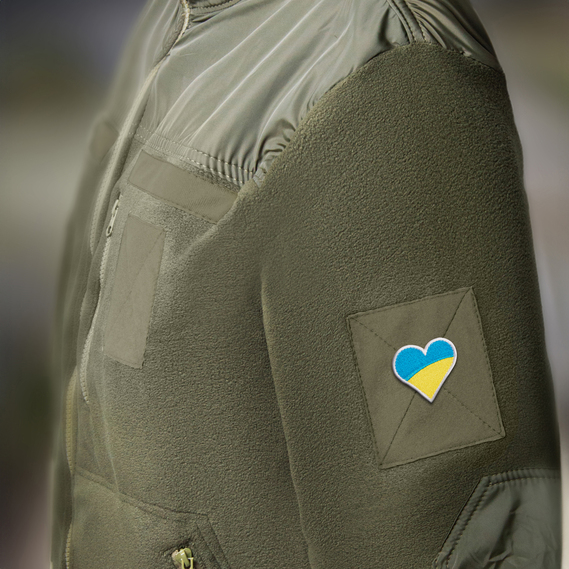 Velcro chevron Heart frame 6x6.5 cm, фото 5