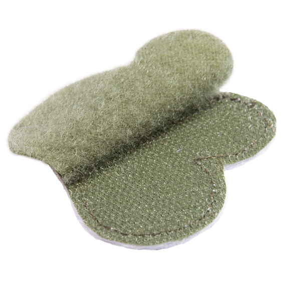 Velcro chevron Heart frame 6x6.5 cm, фото 8