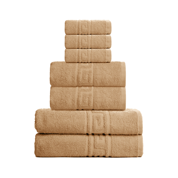 Terry towel Versace 70x135 cm беж, фото 4