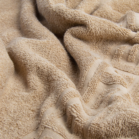 Terry towel Versace 70x135 cm беж, фото 5