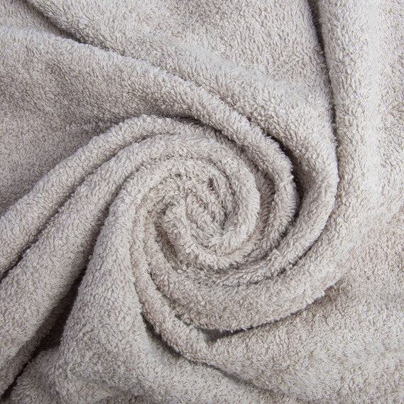 Рушник махровий бавовна Софія TM IDEIA 50х85 см беж, фото 3