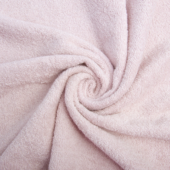 Рушник махровий бавовна Софія TM IDEIA 50х85 см пудра, фото 3