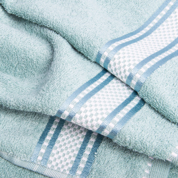 Рушник махровий бавовна Софія TM IDEIA 50х85 см мор волна, фото 2 Рушник махровий бавовна Софія TM IDEIA 50х85 см мор волна, фото 2