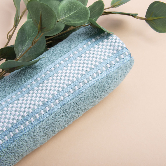 Рушник махровий бавовна Софія TM IDEIA 50х85 см мор волна, фото 5 Рушник махровий бавовна Софія TM IDEIA 50х85 см мор волна, фото 5