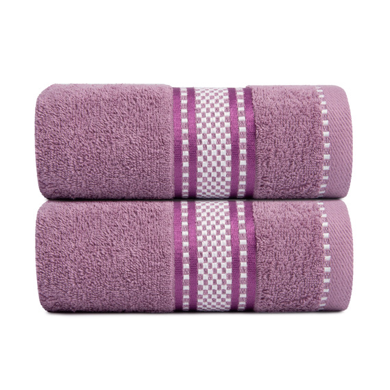 Рушник махровий бавовна Софія TM IDEIA 50х85 см бузок, фото 1 Рушник махровий бавовна Софія TM IDEIA 50х85 см бузок, фото 1