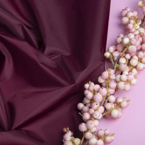 Тканина тентова Оксфорд, 150 см, 115 г/м2, міцна та водостійка для тентів та чохлів бордо, фото 3