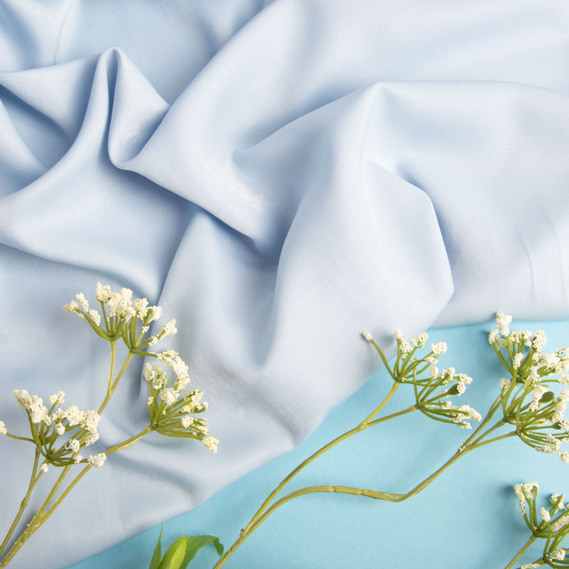 Ткань плательная Марине блакитна, фото 3