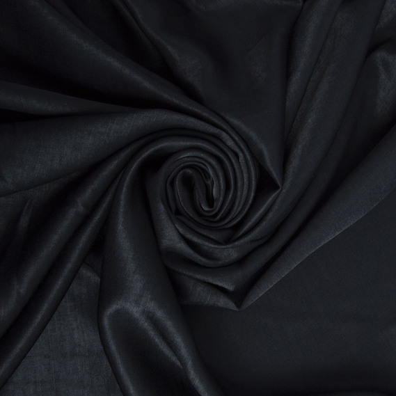 Ткань плательная Марине чорна, фото 1