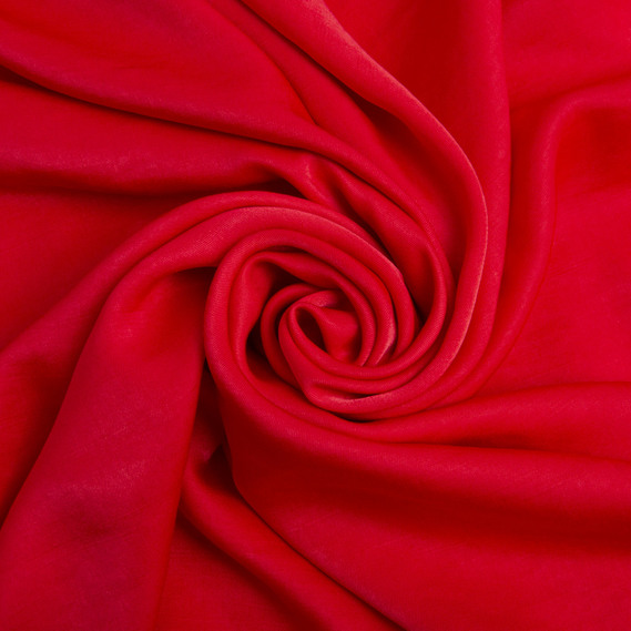 Тканина плательна ЛІНДА 130 г/м2 червона, фото 1 Тканина плательна ЛІНДА 130 г/м2 червона, фото 1