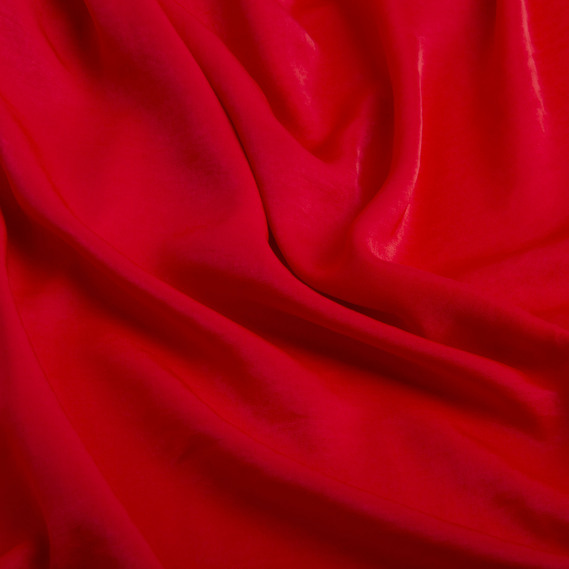 Тканина плательна ЛІНДА 130 г/м2 червона, фото 2 Тканина плательна ЛІНДА 130 г/м2 червона, фото 2