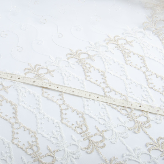 Тюль сетка с вышивкой V-023 altin , фото 4 Тюль сетка с вышивкой V-023 altin , фото 4