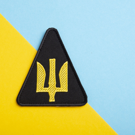 Шеврон нашивка на липучке Авиационных войск на черном 9,3х8,2 см, фото 5 Шеврон нашивка на липучке Авиационных войск на черном 9,3х8,2 см, фото 5