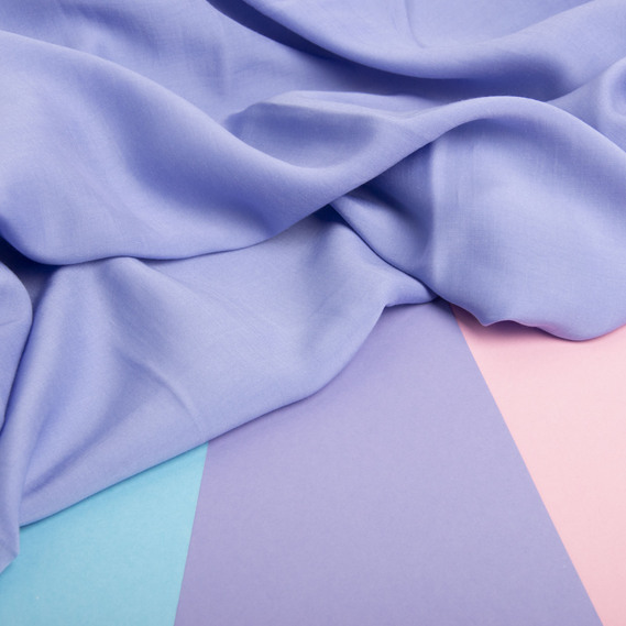 Ткань плательная КРІСТЕЛЬ 110 г/м2 блакитна, фото 3