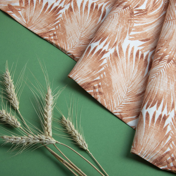 Decorative fabric with water-repellent impregnation V-11 теракот, фото 5