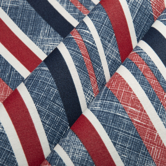 Тканина декоративна Смуга бавовна з водовідштовхувальним просоченням для скатертин, штор, декору V-01 червона, фото 2 Тканина декоративна Смуга бавовна з водовідштовхувальним просоченням для скатертин, штор, декору V-01 червона, фото 2