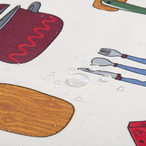 Ткань декоративная хлопок з водоотталкивающей пропиткой, для скатертей, штор, декора
 кухня, фото 3 Ткань декоративная хлопок з водоотталкивающей пропиткой, для скатертей, штор, декора
 кухня, фото 3